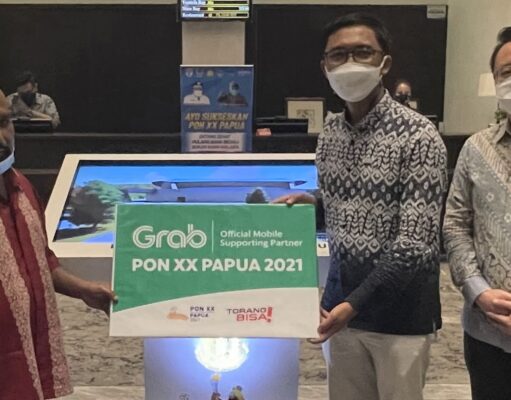 Grab Jadi Mitra Resmi Transportasi PON XX Papua 2021 2.jpg