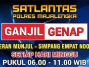 Akhir Pekan, Bunderan Munjul-Simpang Empat Noorman Majalengka Diberlakukan Sistem Ganjil Genap ganjil-genap-majalengka.jpg