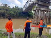 Dampak Sungai Citanduy Meluap, TPT Ambruk dan Tiang Pancang Jembatan Baru Banjar Patah Sungai-Citanduy-Meluap.jpg