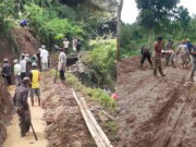 Longsor Timbun Saluran Irigasi di Panawangan Ciamis, Pasokan Air ke Persawahan Terhenti Longsor-Timbun-Saluran-Irigasi.jpg