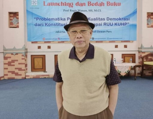 Luncurkan Buku, Bagir Manan: Tak Ada Pers yang Bebas Sebebas-bebasnya Bagir-Manan.jpeg