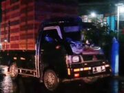 Kecelakaan Lalin di Pangandaran, Colt Engkel dan L300 Adu Banteng Laka-2.jpg