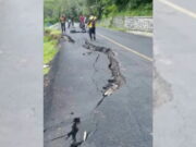 Jalan Nasional di Panawangan Ciamis Amblas, Pengendara Takut Kecelakaan Jalan-Nasional-di-Panawangan-Ciamis-Amblas.jpeg