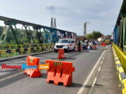 Jembatan Parungsari Diperbaiki, Dishub Kota Banjar Buka Tutup Lalin Jembatan-Parungsari-Diperbaiki.jpg