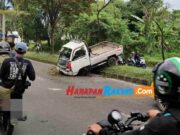 Kecelakaan Tunggal Mobil Bak di Tasikmalaya, Pengemudinya Luka-luka Kecelakaan.jpg