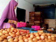 Harga Telur Melambung Tinggi, DKP3 Kota Banjar: Bukan karena Pasokan Kurang Pasar-Banjar.jpg