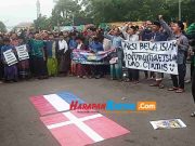 Aksi Bela Al Quran, Forum Umat Islam Ciamis Bakar Bendera 2 Negara Ini Aksi.jpg