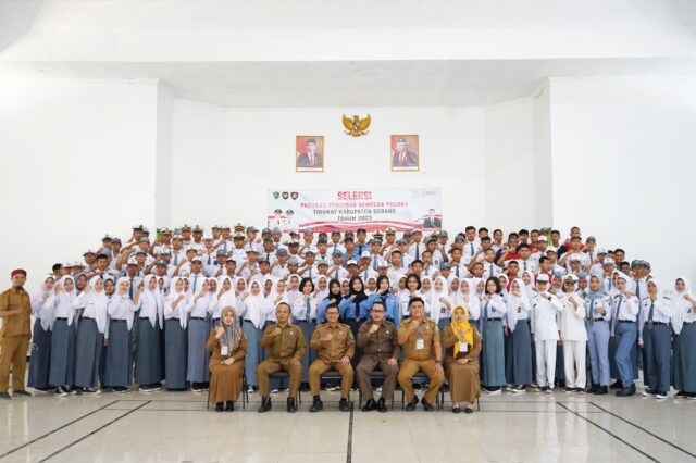 Wakil Bupati Membuka Seleksi Pasukan Pengibar Bendera Pusaka Tingkat Kabupaten Subang Tahun 2023