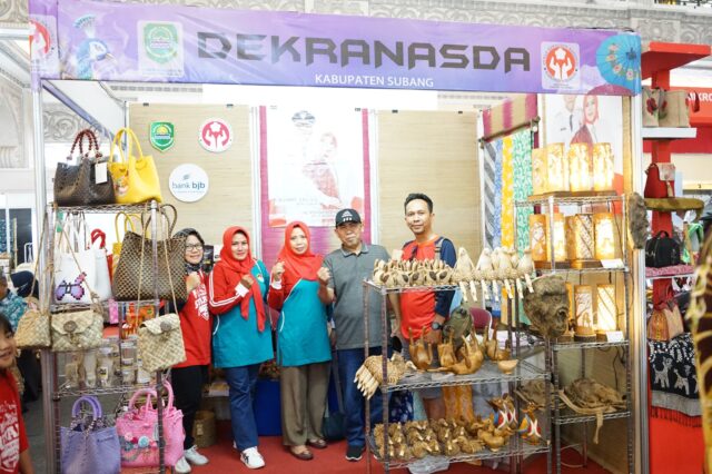 Dekranasda Kabupaten Subang Ikuti Pameran Nasional Kriya Indonesia