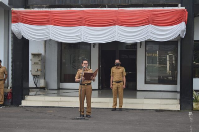 ikrar netralitas asn subang di halaman bupati subang