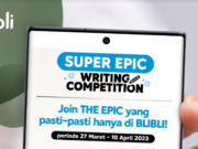 THR (Tak Habis-habisnya Rejeki) dari Blibli Super Epic Writing Competition Supper-Epic-Writing-Competition.png