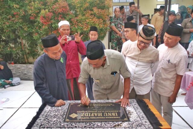 Bupati dan Wakil Bupati Subang Safari Ramadan di Kecamatan Pusakanagara Sekaligus Resmikan Ponpes Ibnu Hafiz