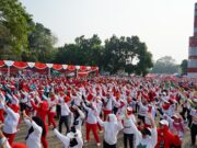 Semarak HUT Ke-75, Pemkab Subang Gelar Senam Jawara Berlangsung Meriah Semarak HUT Ke-75, Pemkab Subang Gelar Senam Jawara Berlangsung Meriah