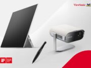 ViewSonic Menang Besar di iF Design Awards 2023, Meraih Tiga Penghargaan Image-1_ViewSonic-Wins-Three-iF-Design-Awards-for-M1-Pro-smart-LED-portable-projector-multi-functional-presenter-VB-PEN-007-and-VX1655-4K-OLED-portable-display-from-right-to-left.-_800x534.jpg