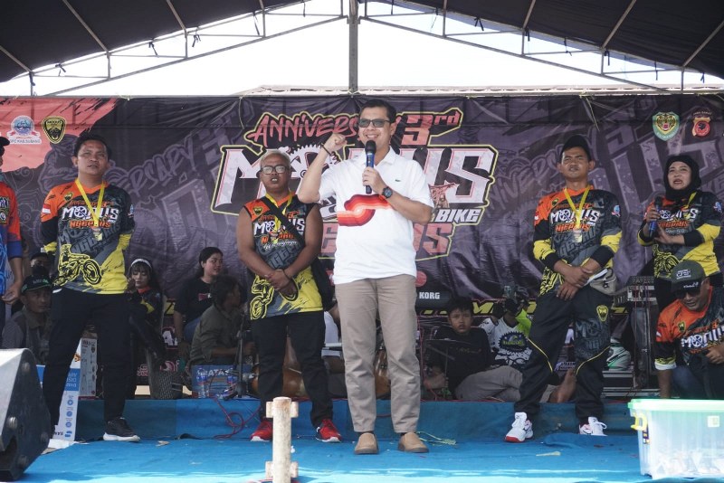 Wakil Bupati Subang Hadiri Kegiatan Gowes Anniversary Ke-3 Modus Bike