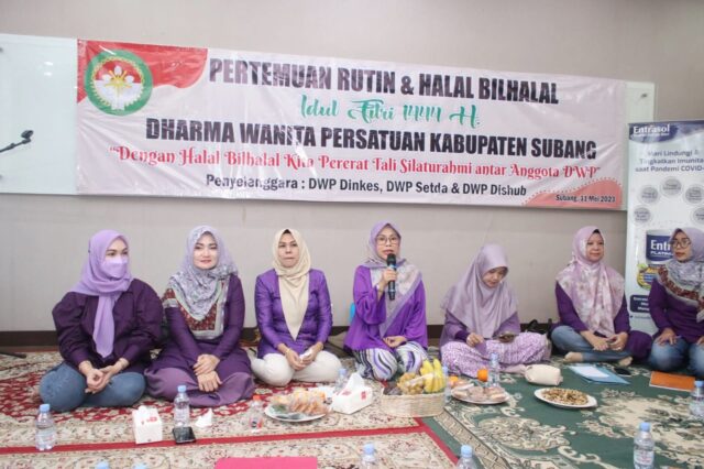 Kehadiran Umi Ega pada Halal Bihalal PD Salimah Subang dan Program Pemberdayaan Masyarakat