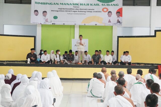 Wakil Bupati Subang Menutup Bimbingan Manasik Haji Tingkat Kabupaten Subang Tahun 2023