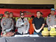 Polres Subang Ungkap Kasus Pencurian Besi Bekas Rel di Wilayah Stasiun Cikaum