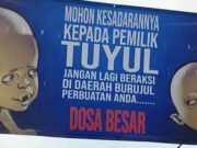 Warga Heboh Uang Dicuri Tuyul, MUI Kota Tasikmalaya Angkat Bicara Spanduk-Tuyul-1.jpg