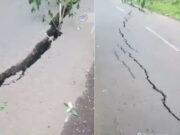 Hati-hati, Akses Jalan Menuju Jembatan Cirahong Ciamis Terbelah Hati-hati-Akses-Jalan-Menuju-Jembatan-Cirahong-Ciamis-Terbelah.jpeg