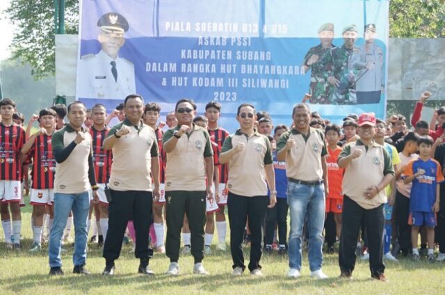 Membuka Piala Soeratin U-13 dan U-15, Sekda Harapkan Subang Menjadi Produsen Pemain Timnas Usia Muda