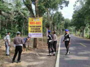 Pasca Kecelakaan Maut Calon Pengantin, Polres Pangandaran Pasang Spanduk Imbauan Spanduk-Imbauan.jpg