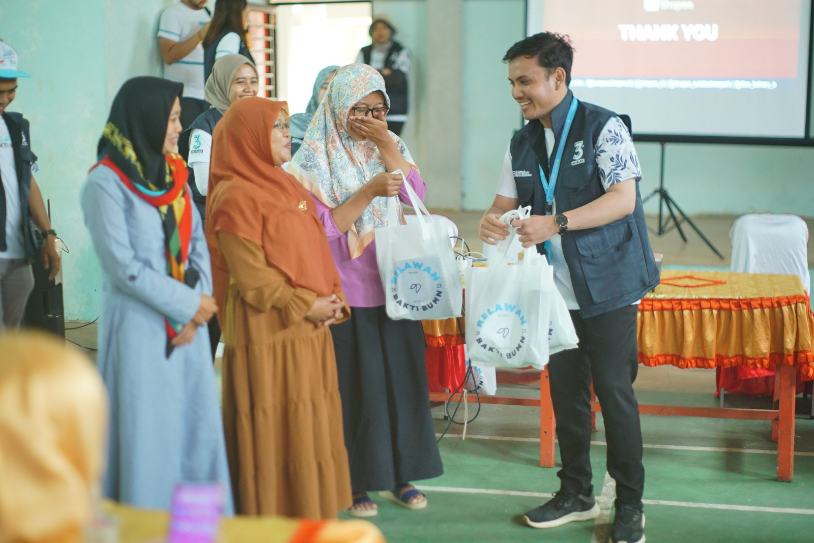 Milenial DAHANA Jadi Relawan di Sragen