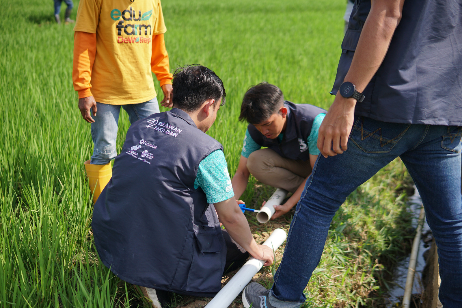 Milenial DAHANA Jadi Relawan di Sragen