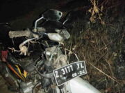 Tak Tahu Medan Jalan, Seorang Pemotor asal Banjar Masuk Selokan di Pamarican Ciamis Laka-Lantas.jpg