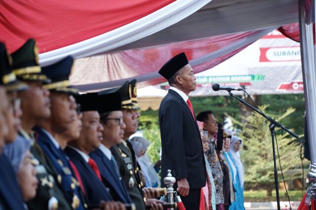 Upacara Peringatan Hari Sumpah Pemuda Tingkat Kabupaten Subang Tahun 2023