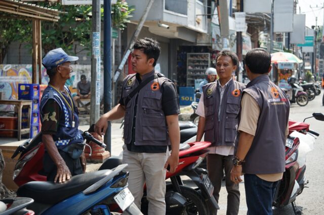 Dalam Rangka Pekan Pemberantasan Pungli Parkir Jalanan, Satgas Saber Pungli Subang Melaksanakan Sidak kepada Petugas Parkir