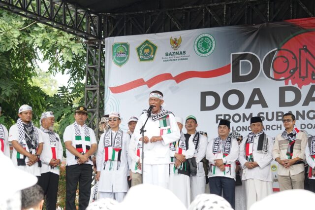 Penuh Rasa Haru, Bupati Subang Tegaskan Kegiatan “Doa dan Aksi” Bela Palestina Merupakan Wujud Kepedulian Masyarakat Subang