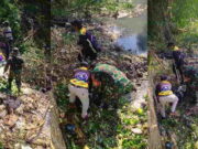 Antisipasi Banjir, Koramil Banjarsari Ciamis dan Warga Bersihkan Sampah Jembatan Cimantri Pembersihan-Sampah-Jembatan-Cimantri.jpg