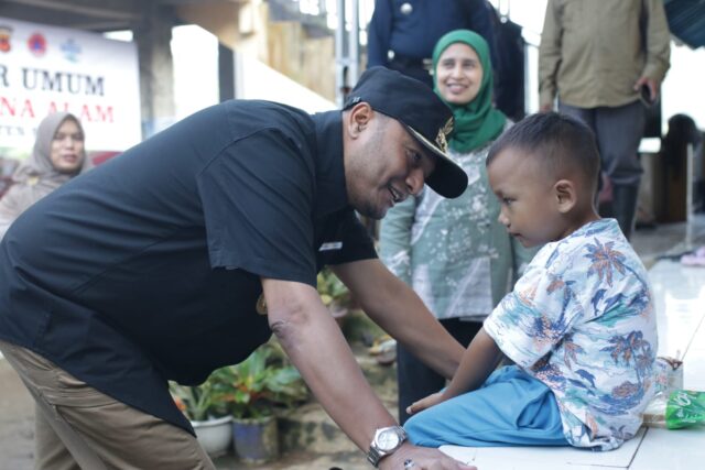 Hari Ke-3 Pasca Musibah Pj Bupati Subang Pastikan Logistik Pengungsi Aman