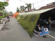 Dampak Gempa, 548 Warga Kabupaten Sumedang Mengungsi Pasien-RSUD-Sumedang-Tempati-Tenda-Darurat.jpg