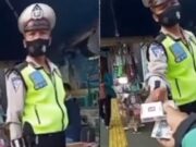 Oknum Polantas Diduga Pungli Rokok ke Ojol di Pasar Minggu Jadi Viral