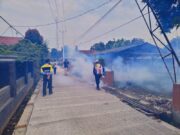 PT DAHANA Lakukan Fogging untuk Mencegah Penyebaran DBD di Subang