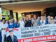 H. Ujang Sutrisna, Mendaftar Jadi Bakal Cabup Subang Dari Partai Nasdem