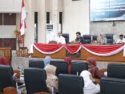 DPRD Subang Gelar Rapat Paripurna Penyampaian Nota Pengantar LPJ APBD 2023