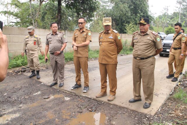 Menindaklanjuti Progres Pembangunan Jalan, Pj Bupati Subang Kembali Lakukan Peninjauan