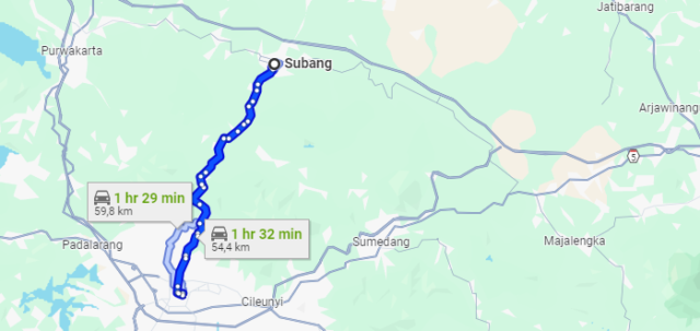 Panduan Lengkap Perjalanan dari Subang ke Bandung