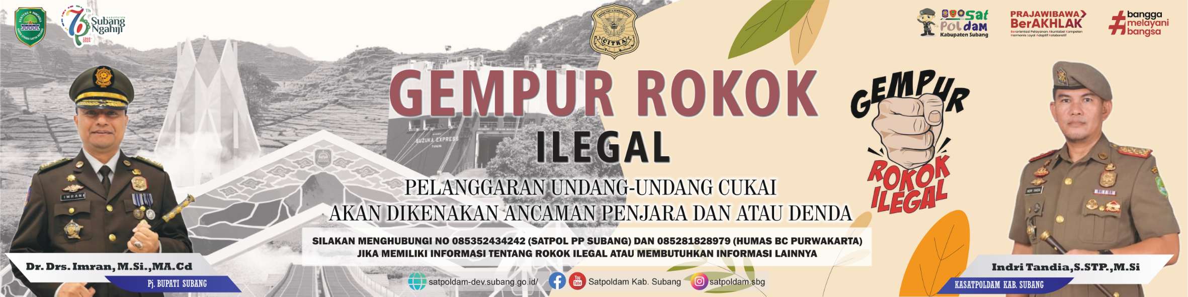 Gempur Rokok Ilegal - Selamatkan Masa Depan Bangsa