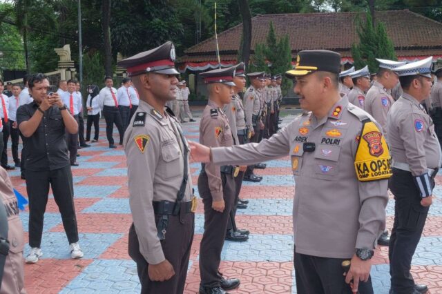 Kapolres Subang AKBP Ariek Indra Sentanu Tutup Latja Siswa SPN Polda Jabar