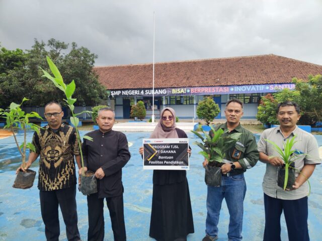 DAHANA Bangun Arboretum untuk Sekolah Adiwiyata, Dukung Pendidikan Hijau di Subang