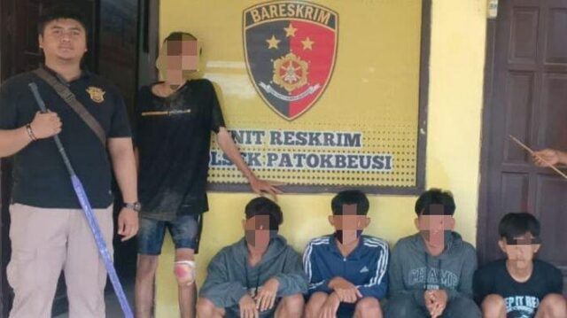 Pelajar Garang Bawa Celurit Raksasa di Subang, Loyo Saat Diamankan Polisi