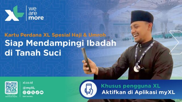 Tetap Terhubung di Tanah Suci dengan Paket Umroh Plus dari XL Axiata