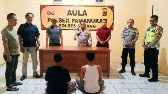 Dua Pemuda Mencurigakan di Jalur Pantura Diamankan Polisi