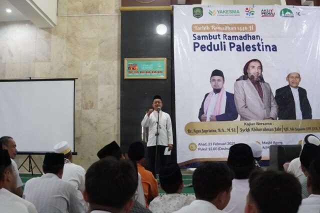 Wabup Subang Ajak Warga Sambut Ramadan dengan Kepedulian untuk Palestina