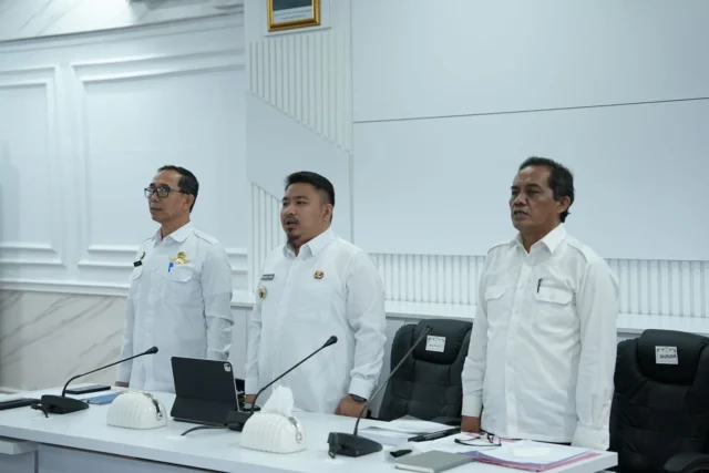 Bupati Subang Kang Rey Hadiri Peluncuran Indikator MCP 2025 Secara Virtual