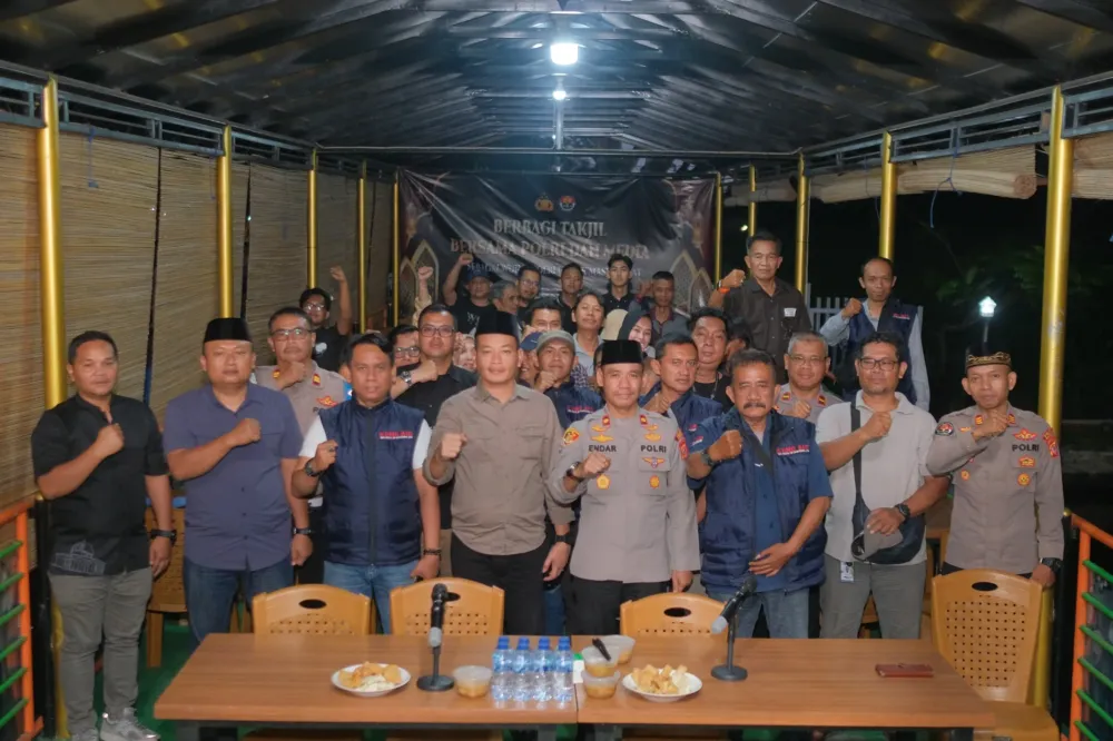 Sinergi Polri dan Media: Buka Puasa Bersama Serentak di Seluruh Indonesia